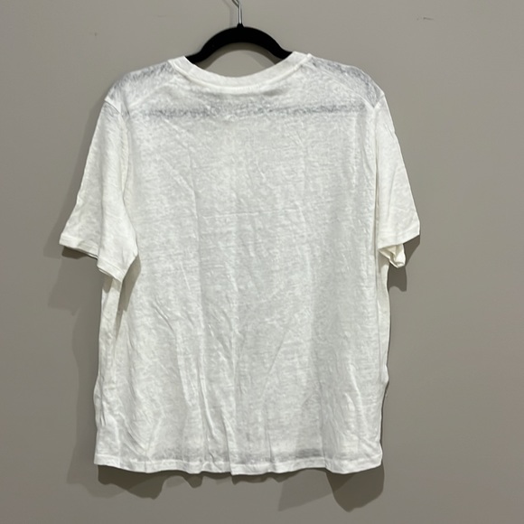 Mango 100% linen T-Shirt Size XXL - Picture 5 of 5